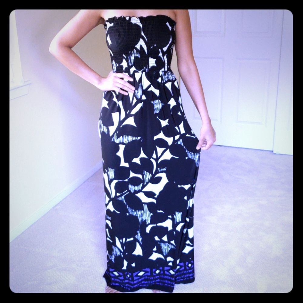 Strapless Maxi dress